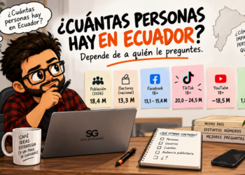 ¿Cuántas personas hay en Ecuador? Depende de a quién le preguntes